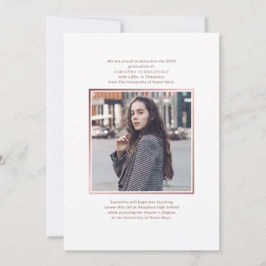 2025 Afstuderen 2 Foto's Script Afstudeerder Aankondiging (Achterkant)