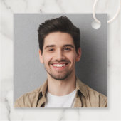 2025 Afstuderen Black Modern Graduation Party Bedankjes Labels (Achterkant)