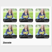 2025 Afstuderen foto Afstudeerfeest sticker (Vel)