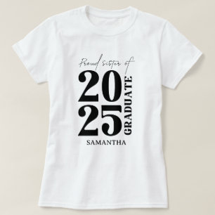 2025 afstuderen Sister Afstuderen Ceremony party T-shirt