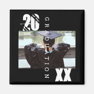 2025 Afstuderen Typografie Bold Fotomagneet Magneet