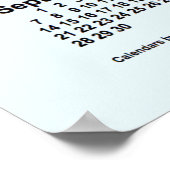 2025 Alice Blue Calendar van Janz Print (Hoek)