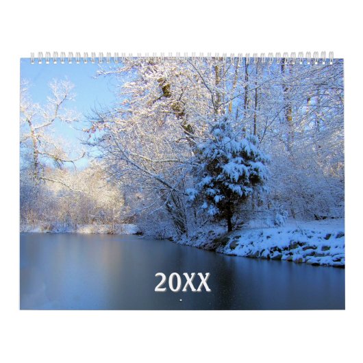 2025 All Seasons Landschap en Bloemenkalender Kalender (Hoes)