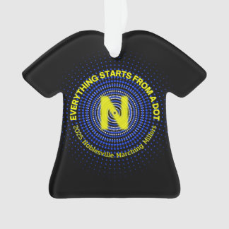 2025 Alles begint bij een stip marcherende molenaa Ornament