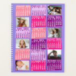2025 Année Calendrier mensuel 12 Photo Collage ros<br><div class="desc">Ajoutez un peu de fraîcheur moderne du milieu du siècle à votre vie avec ce magnifique planificateur de calendrier 2025 qui comprend de la place pour 12 de vos photos personnalisées. A l'intérieur, ces planificateurs ont des pages pour vous permettre d'organiser vos semaines et vos mois. Avec l'ajout de la...</div>