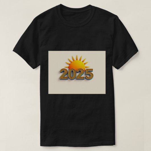2025 Avec Le Soleil, Lever Le T-shirt Inspirationn (Design devant)