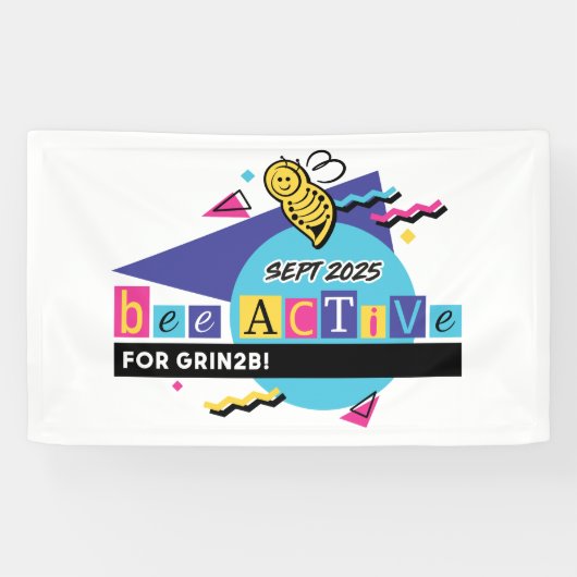 2025 Bee Active for GRIN2B banner (Horizontaal)