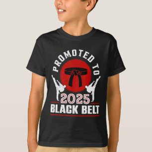 2025 Black Belt Achievement Tang Soo Do Karate Tae T-shirt