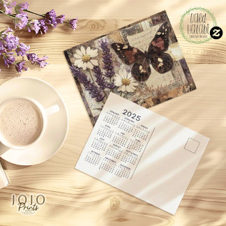 2025 Bloemenjunk Journal Briefkaart