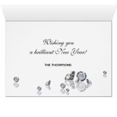 2025 Brilliant Diamonds Luxe Nieuwjaar (Binenzijde Horizontaal (Onderkant))