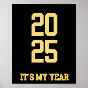 2025 C’EST MON ANNÉE Citation Motivation Poster