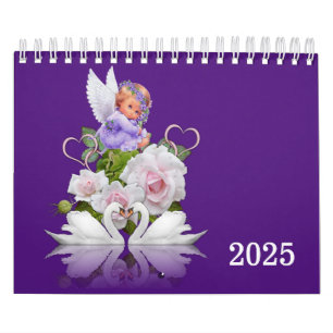 2025 Calendrier Baby Angel Chaque jour est une bén