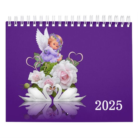2025 Calendrier Baby Angel Chaque jour est une bén (Protection)
