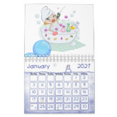 2025 Calendrier Bain de bulle Relaxing (Jan 2027)