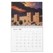 2025 Calendrier des Kasbahs du sud du Maroc (Jan 2027)