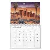 2025 Calendrier des Kasbahs du sud du Maroc (Feb 2027)