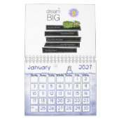 2025 Calendrier Dream Big (Jan 2027)