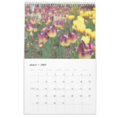 2025 Calendrier Fleurs classé 2 (Mar 2027)