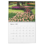 2025 Calendrier Fleurs classé 2 (Feb 2027)