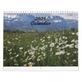 2025 Calendrier Fleurs classées (Protection)
