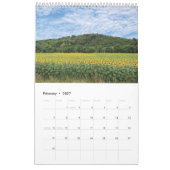 2025 Calendrier Fleurs classées (Feb 2027)