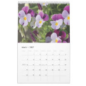 2025 Calendrier jardins Fleurs 1 (Mar 2027)