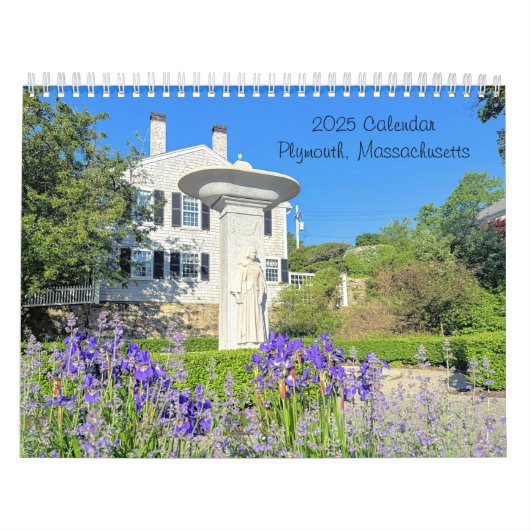 2025 Calendrier Massachusetts Plymouth (Protection)