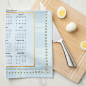 2025 Calendrier Serviette Bluejay 2 (Quart Plié)