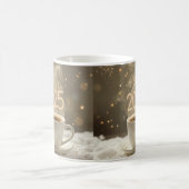 2025 Célébration Café Mug - Nouvel An Festif Des (Centre)