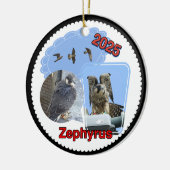 2025 Ceramic Circle Ornament Zephyrus (Links)