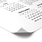 2025 Chickadee Berry Branch Poster Kalender (Hoek)