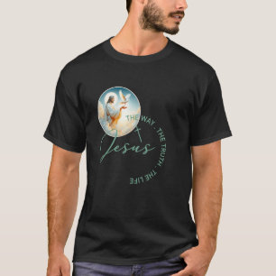 2025 Christelijke Schrift Jezus de weg naar de waa T-shirt