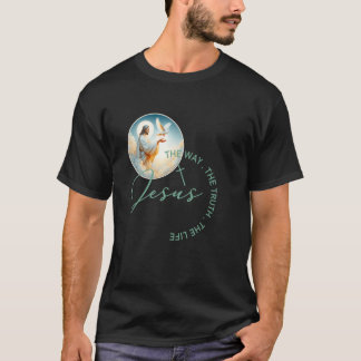 2025 Christelijke Schrift Jezus de weg naar de waa T-shirt