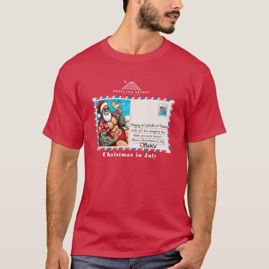 2025 Christmas in July T-Shirt (Devant)