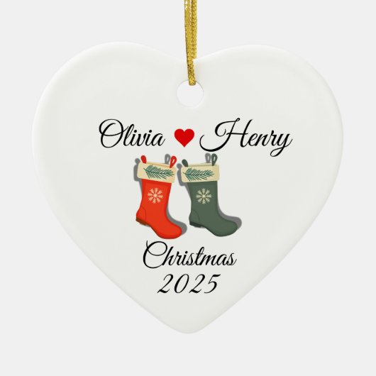 2025 Christmas Ornament | Personalized Keepsake (Voorkant)