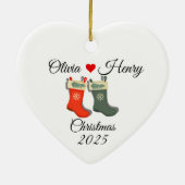 2025 Christmas Ornament | Personalized Keepsake (Achterkant)