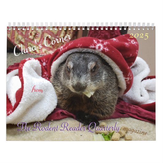 2025 Clara's Corner Groundhog Kalender G (Hoes)