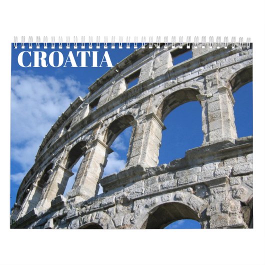 2025 Croatie Calendrier Istra (Protection)