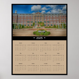 2025 Culinair Instituut van Amerika Muur Kalender Poster