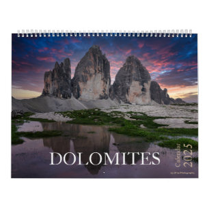 2025 Dolomieten natuur & landschapsfoto Kalender