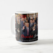 2025 Donald Trump legt eed af op Kantoor Koffiemok (Voorkant links)