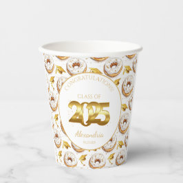 2025 Donuts and Degrees Afstuderen Papieren Beker
