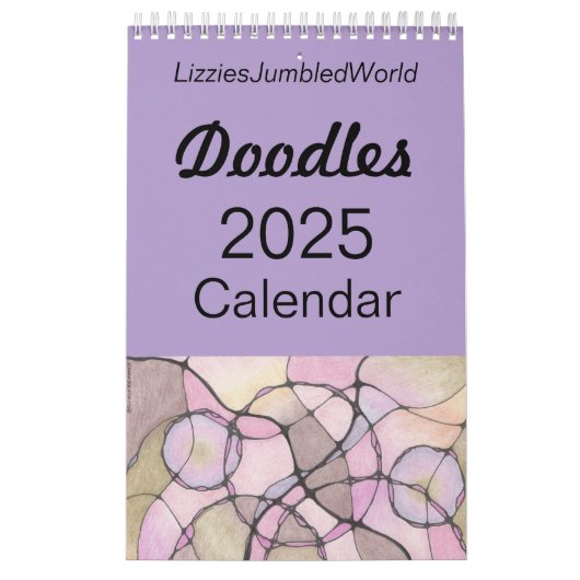 2025 Doodles Kalender (Hoes)