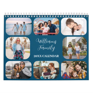 2025 Eenvoudig Modern Custom 21 Foto's Familie Kalender