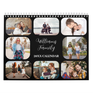 2025 Eenvoudig Modern Custom 21 Foto's Familie Kalender