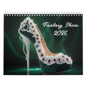 2025 elegante kalender Fantasy Schoenen