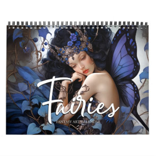 2025 Fairies 2 Fantasy Kunstkalender Kalender