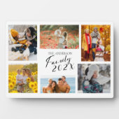 2025 Familie Aangepaste Fotocollage Fotoplaat (voorkant)