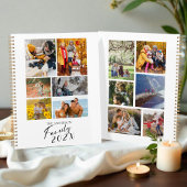 2025 Familie Aangepaste Fotocollage Planner