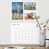2025 Familie Custom Photo Collage Kalender